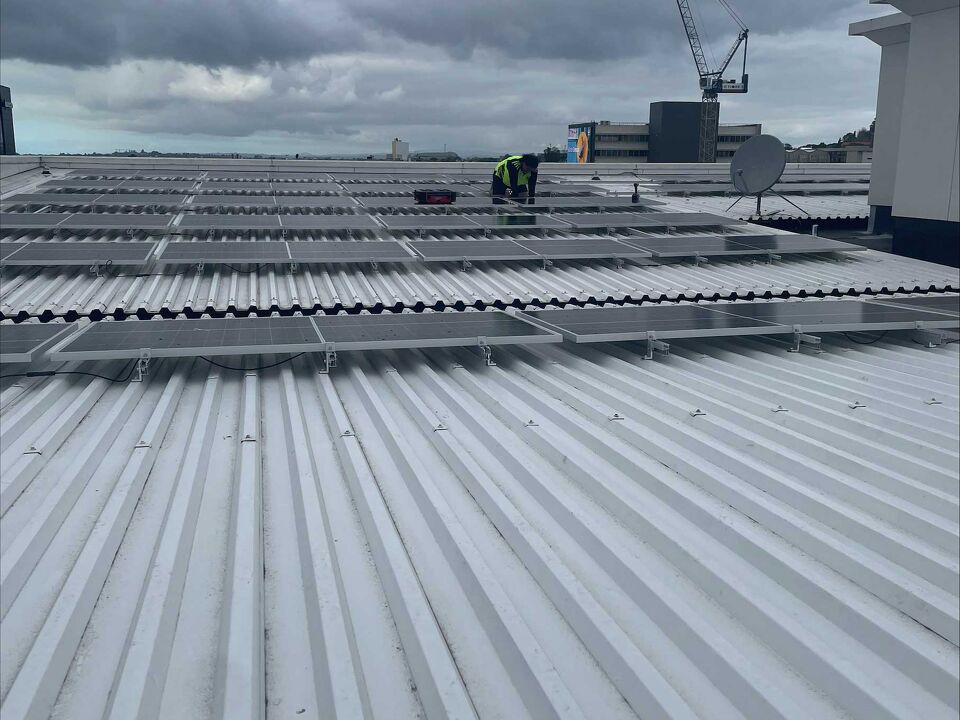 Carlton Gore Road Solar Installation